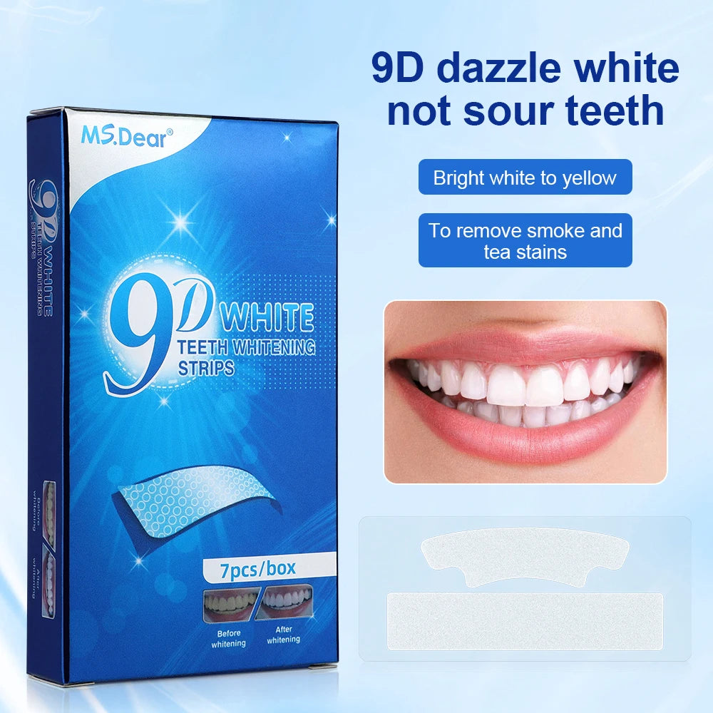 Teeth Whitening Strips Kit 9D