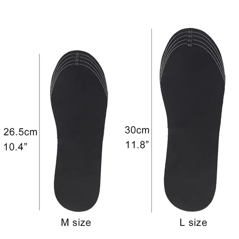 USB Heated Shoe Insoles Electric