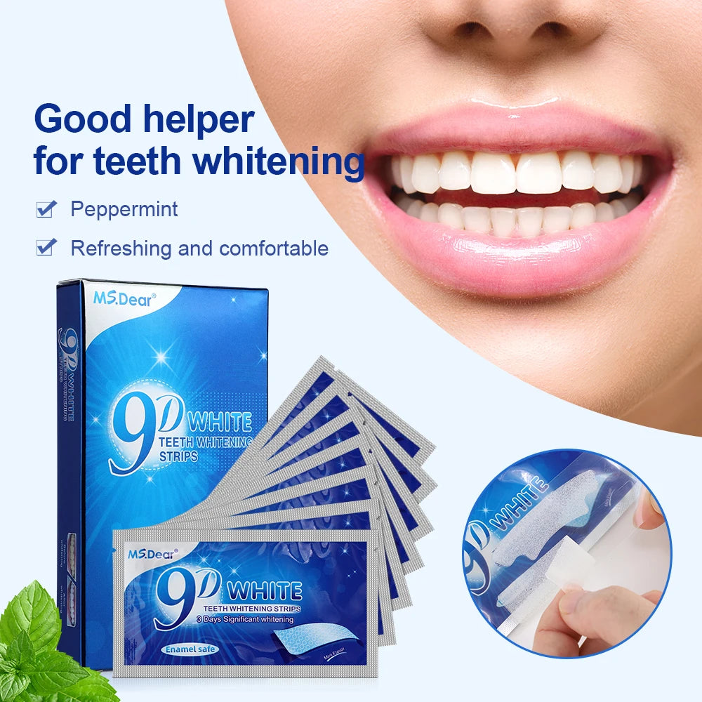 Teeth Whitening Strips Kit 9D