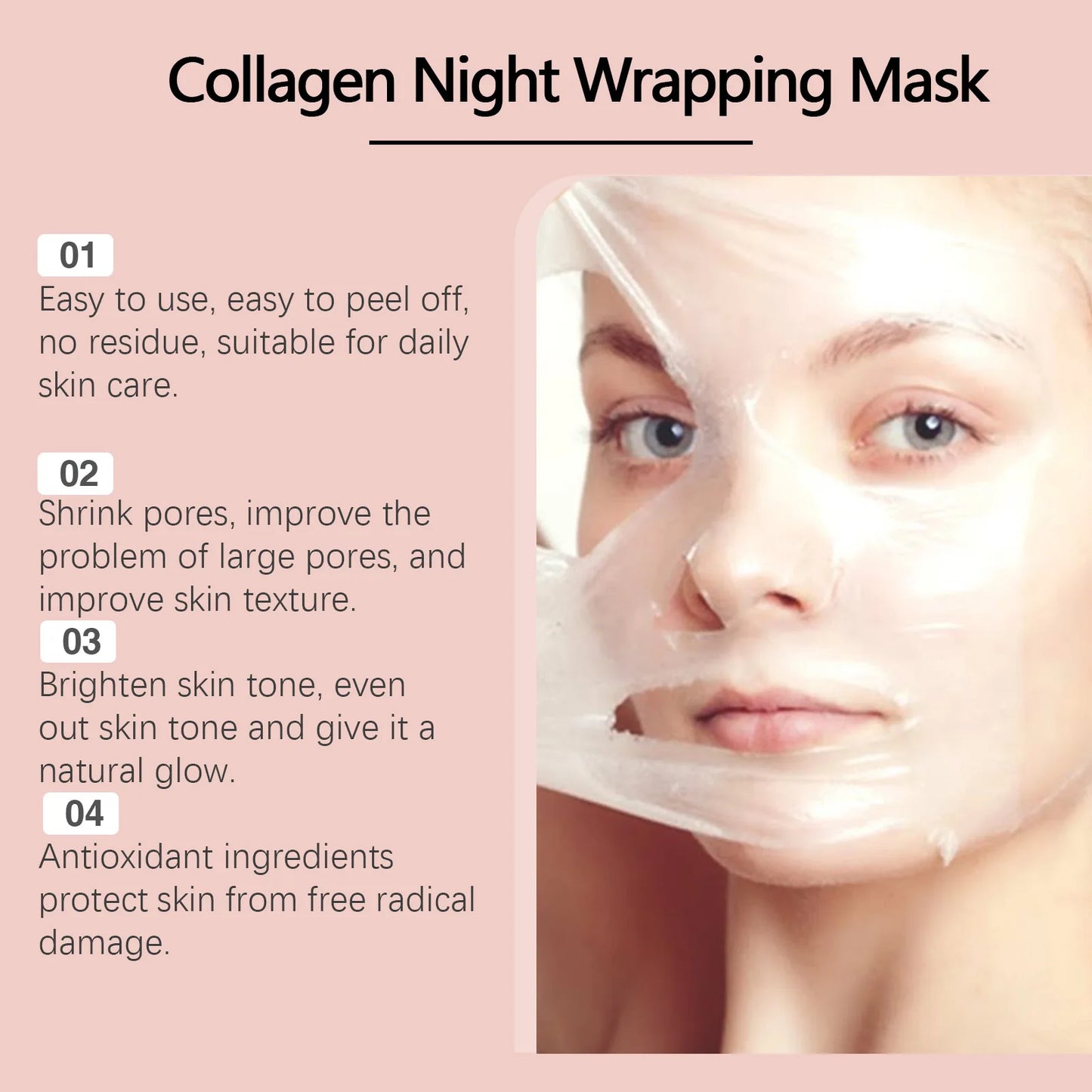 Night Wrapping & Firming Mask for Deep Cleansing and Nourishing Care